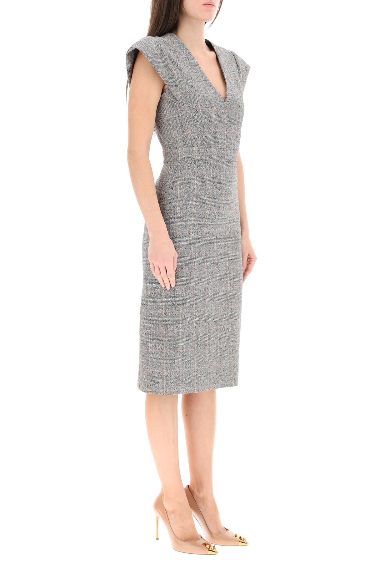 PRINCE OF WALES SHEATH DRESS - 3