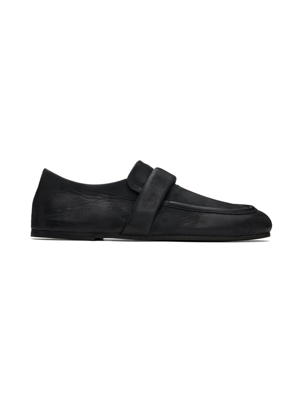 Black Steccoblocco Loafers - 1