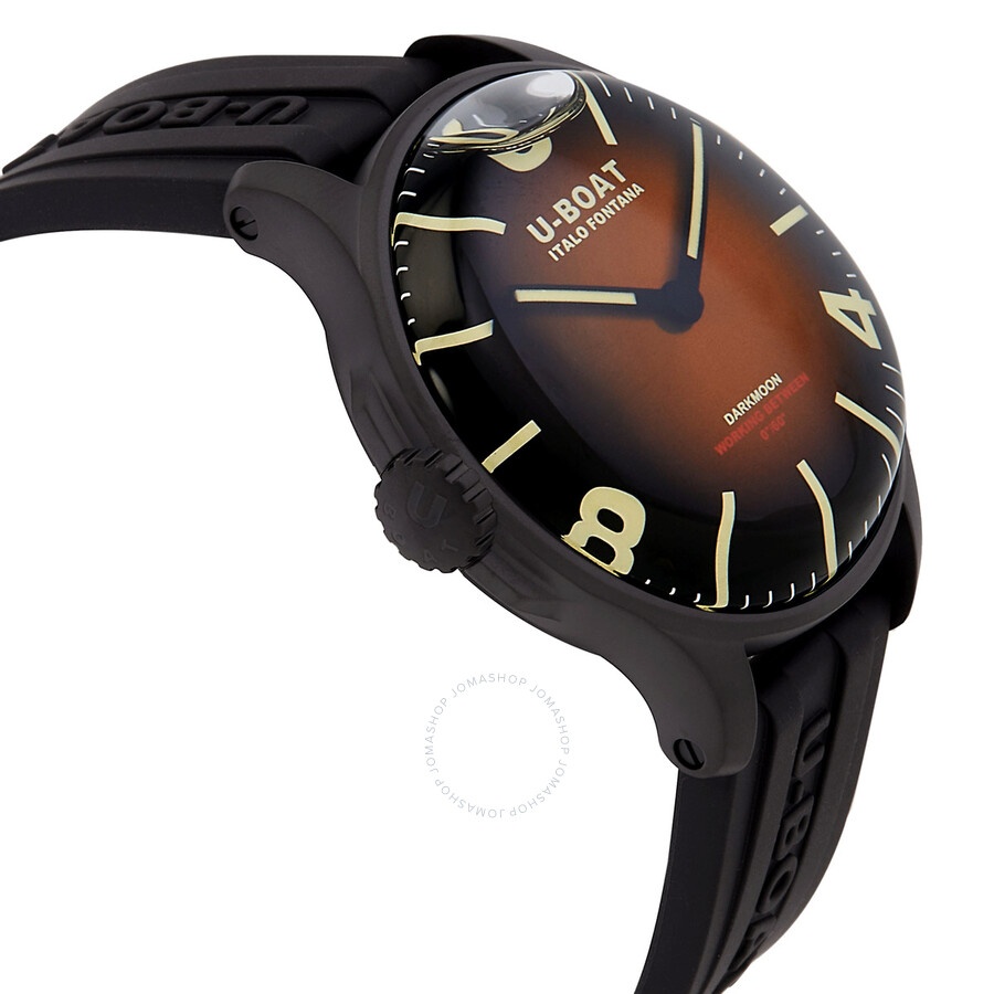 Other Designers U-Boat - U-Boat Lefty Darkmoon Quartz Brown