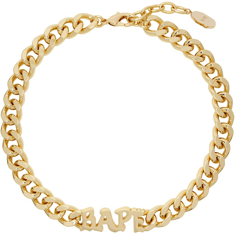 Gold 'Bape' Necklace 1