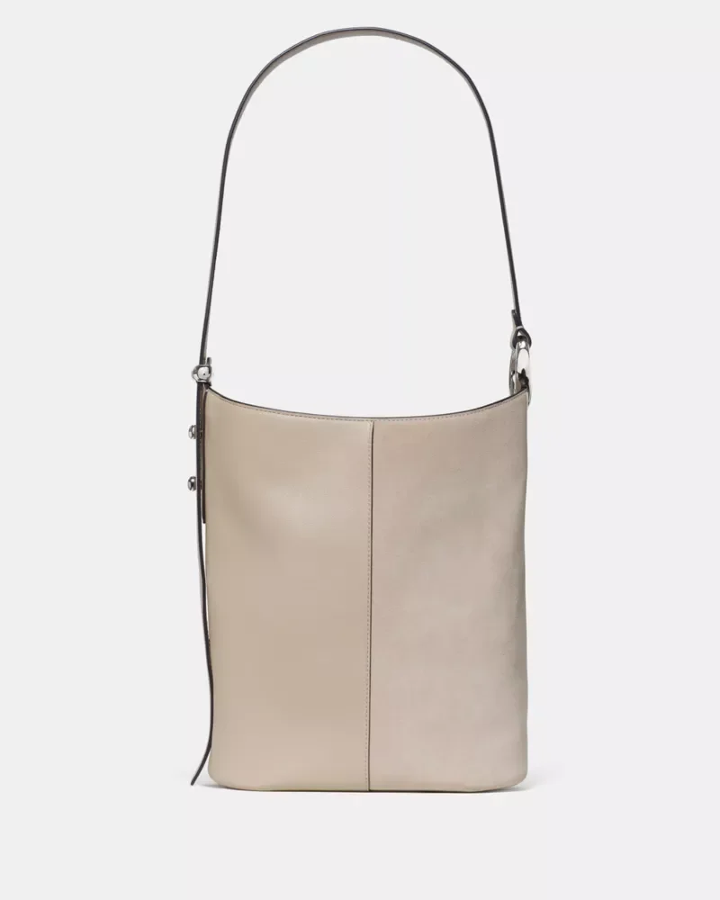 Halo Suede Bucket Bag - 1