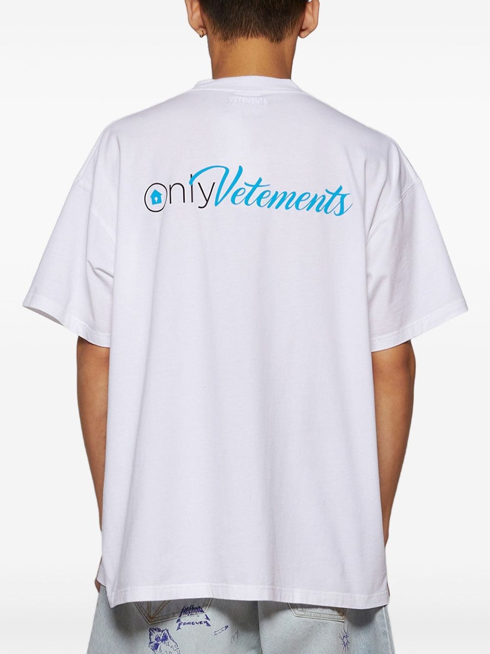 slogan-print T-shirt - 5