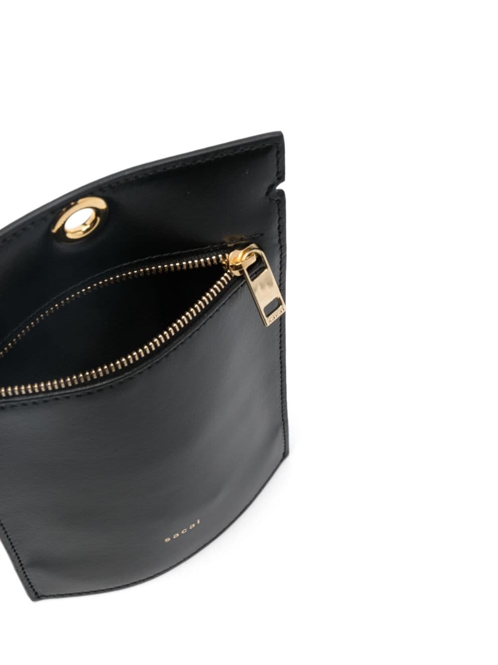 calf-leather shoulder bag - 5