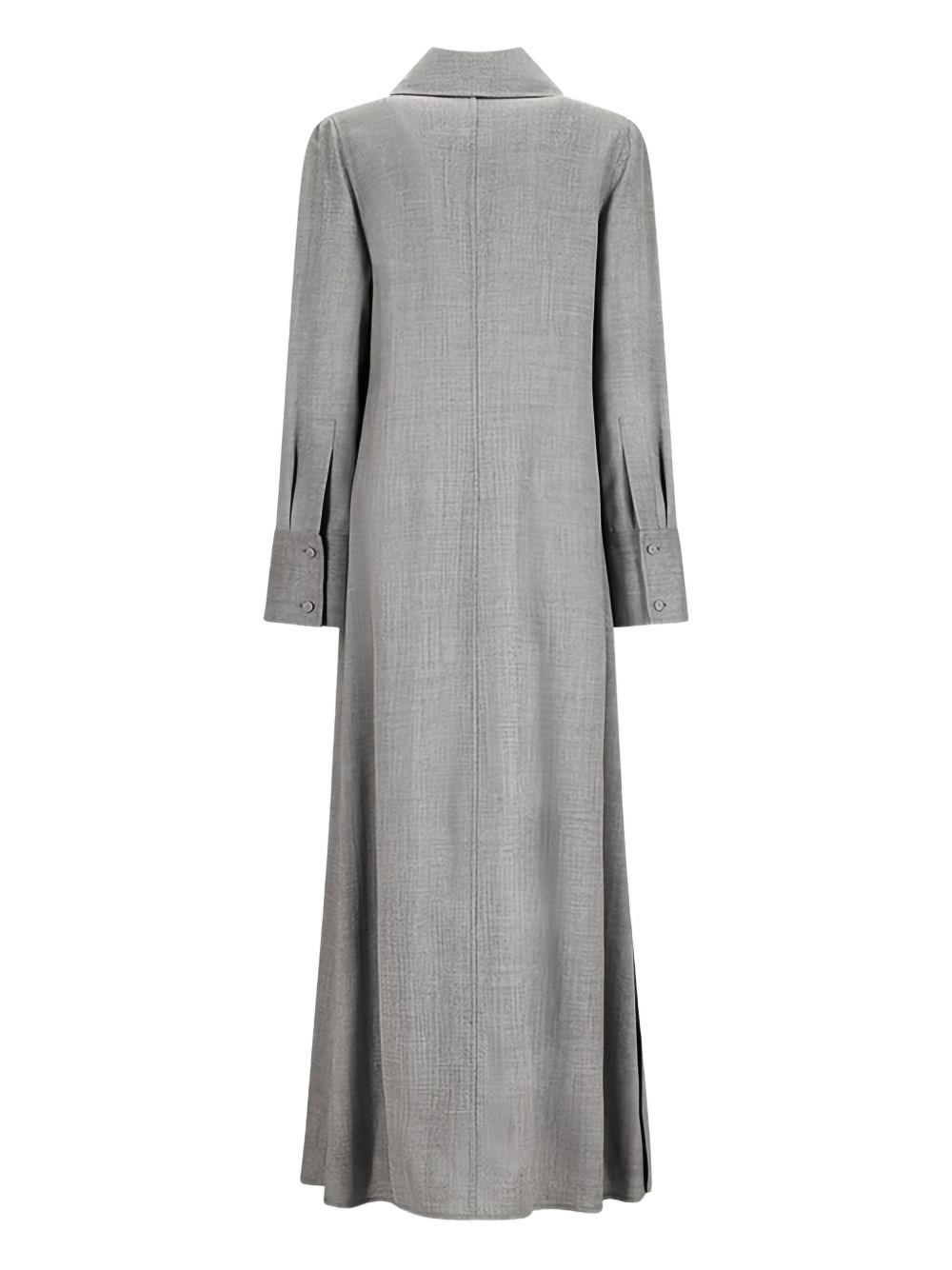 collared long-sleeve dress - 2