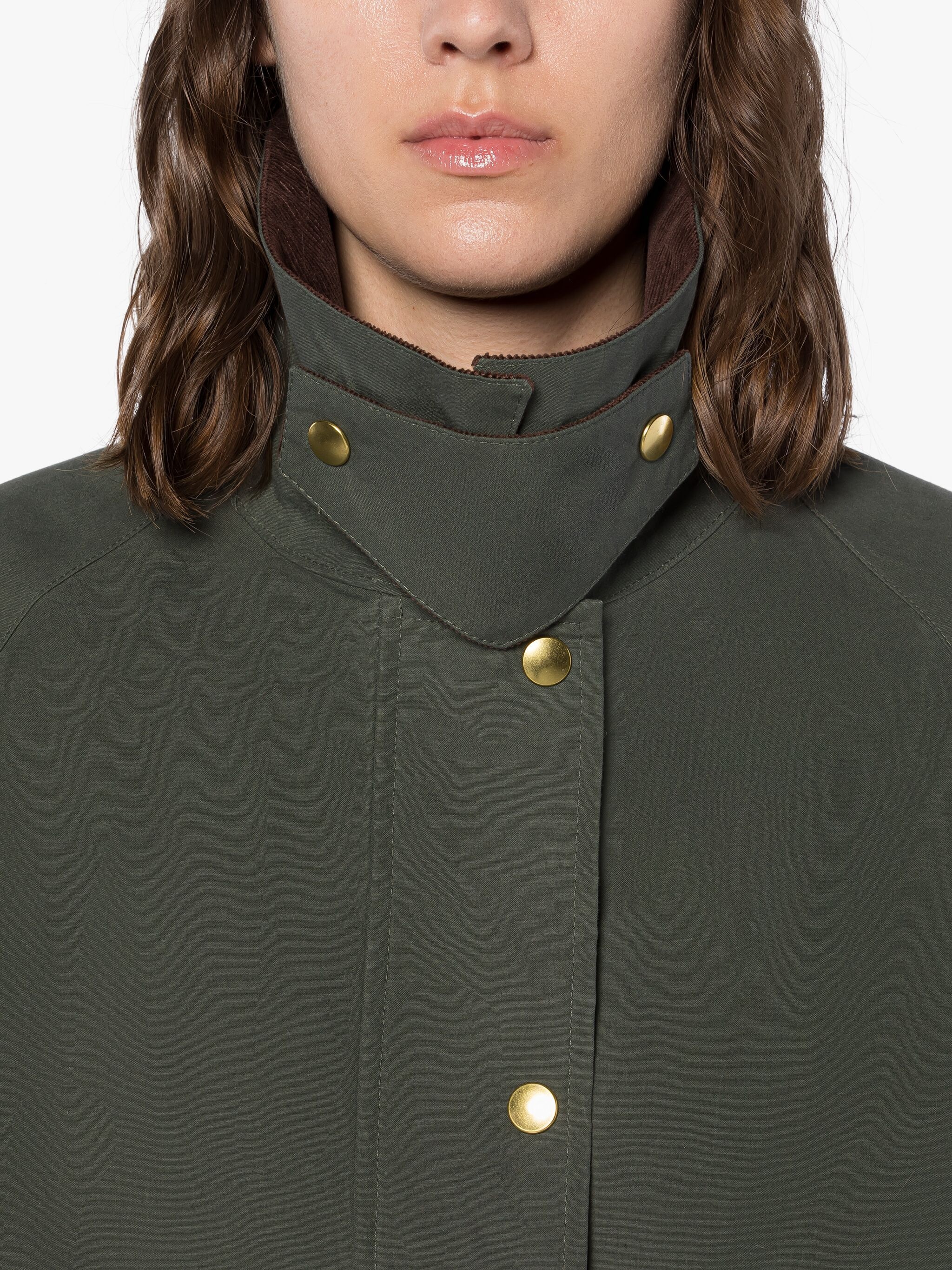 BLAIR GREEN WAXED COTTON FIELD JACKET - 5