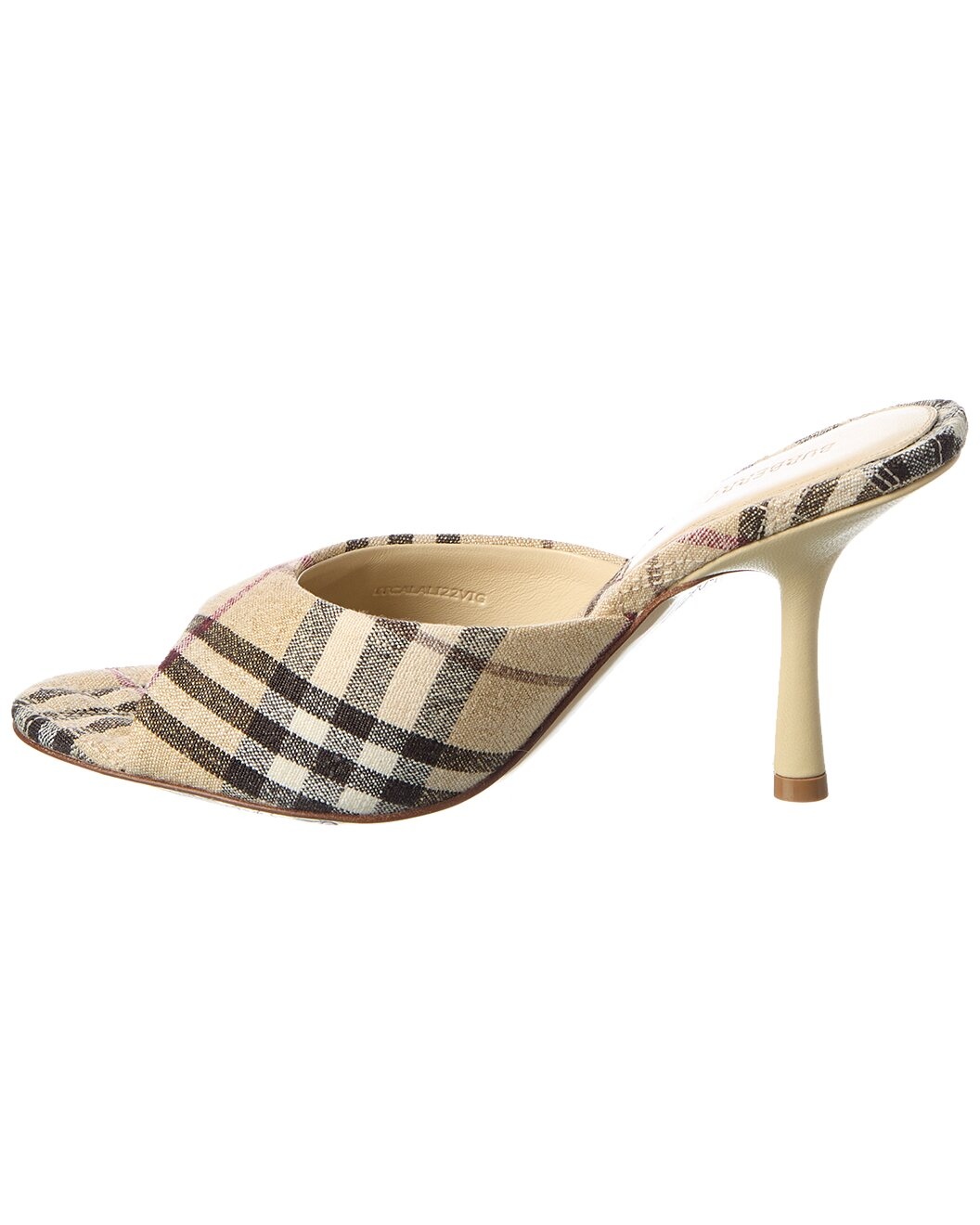 Burberry Mews Check Linen Sandal - 2