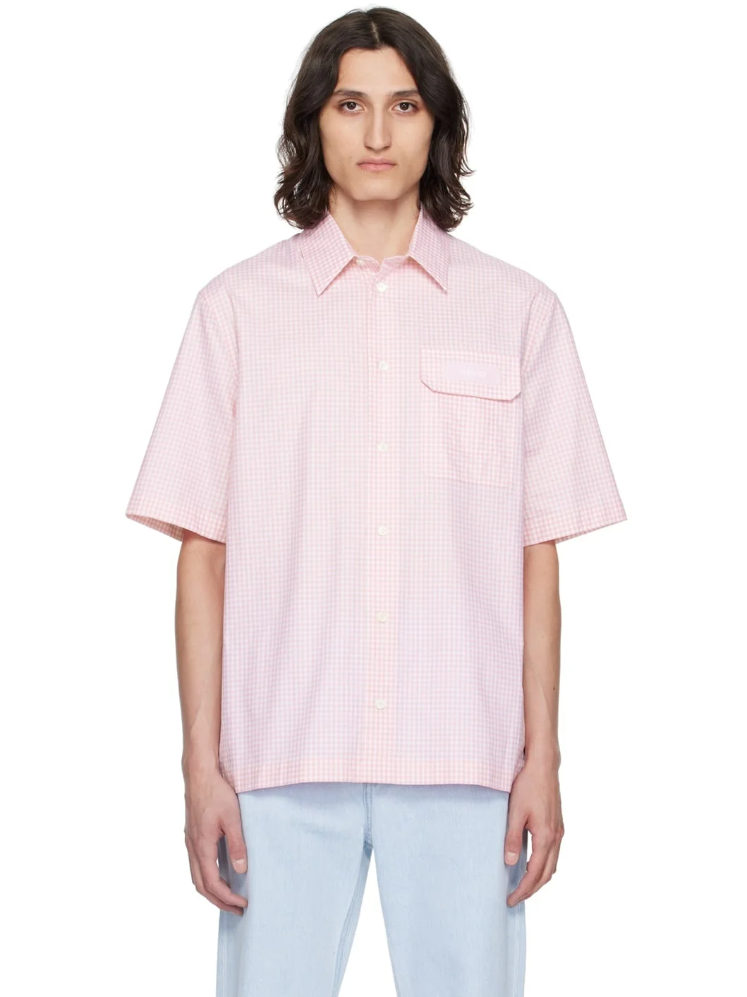Pink Contrasto Shirt - 1