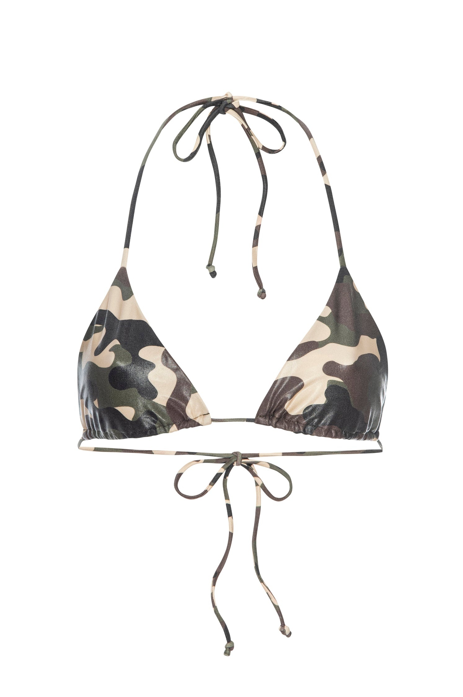 KAUAI BIKINI TOP - METALLIC CAMO - 2