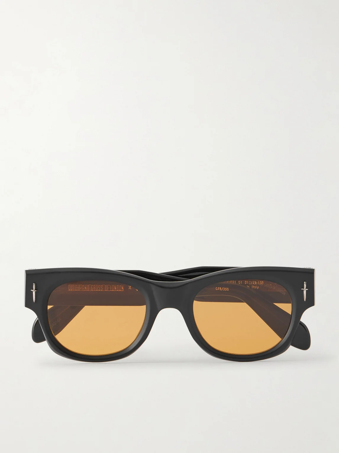 The Great Frog Halen Rectangular-Frame Acetate Sunglasses - 1