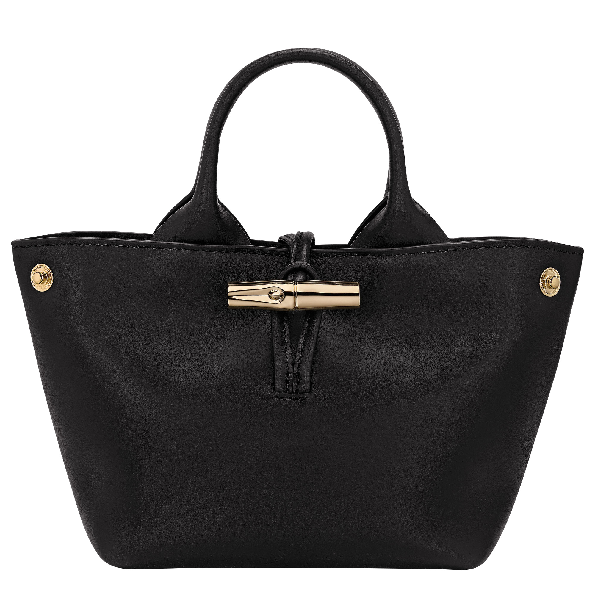 Le Roseau XS Handbag Black - Leather - 5