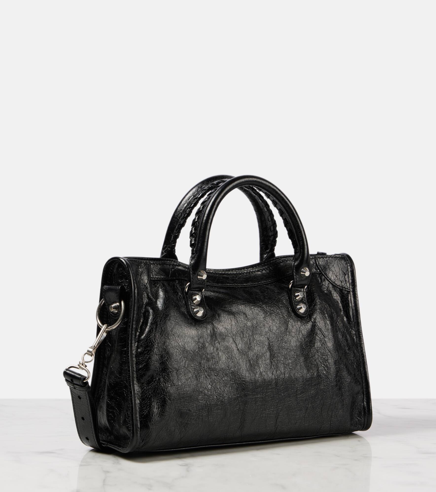 Le City Small leather tote bag - 4