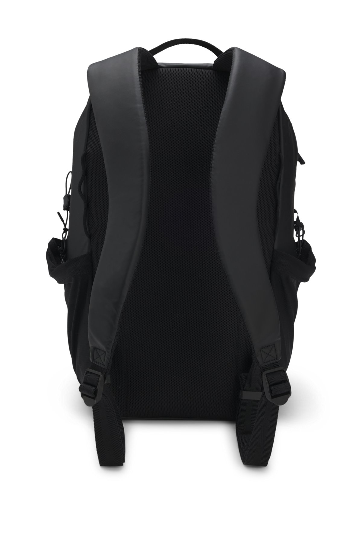 FAUX-LEATHER BACKPACK WITH LOGO DETAIL - 2
