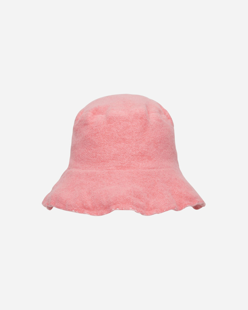 Comme des Garçons SHIRT Wool Bucket Hat Pink outlook