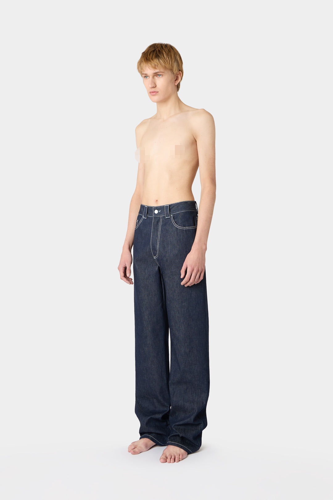 BELLIDENTRO PANTS / blue denim - 2