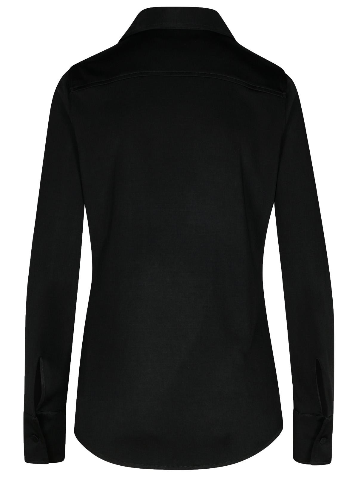 Jil Sander Black Viscose Shirt Women - 3