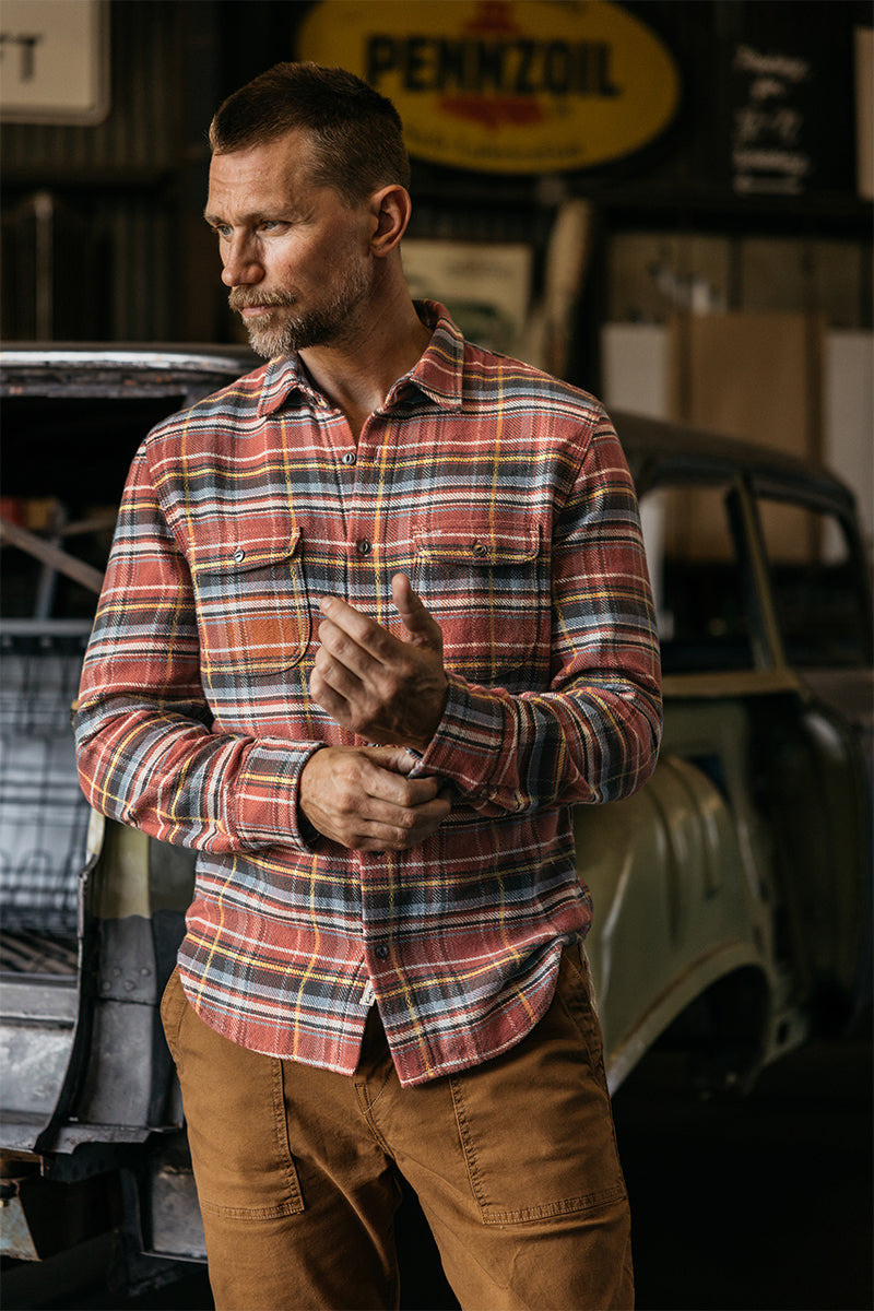 The Brace Vintage Diamond Plaid - Ruby 5