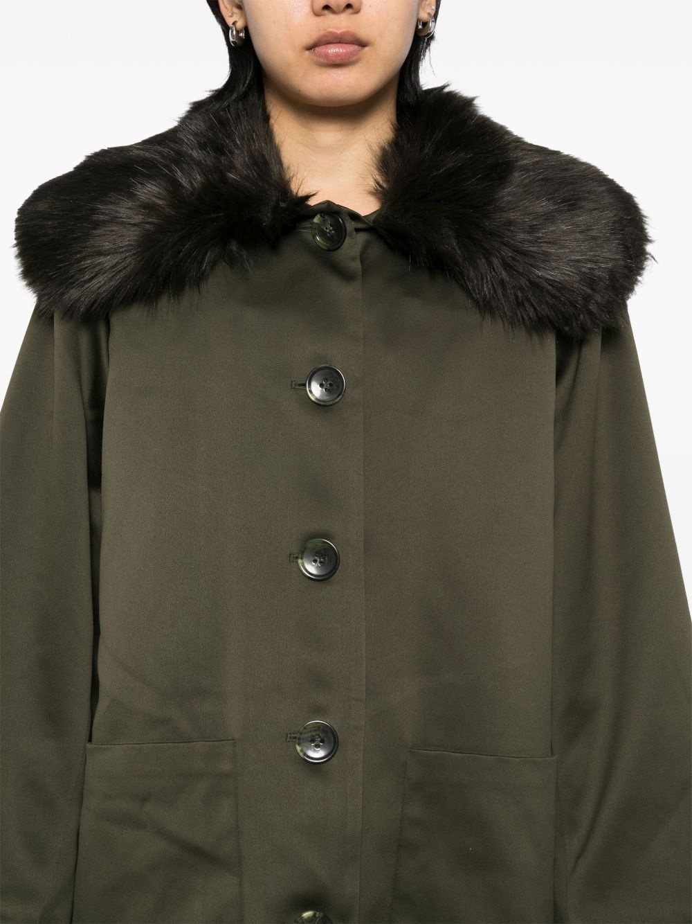 single-breasted coat - 5
