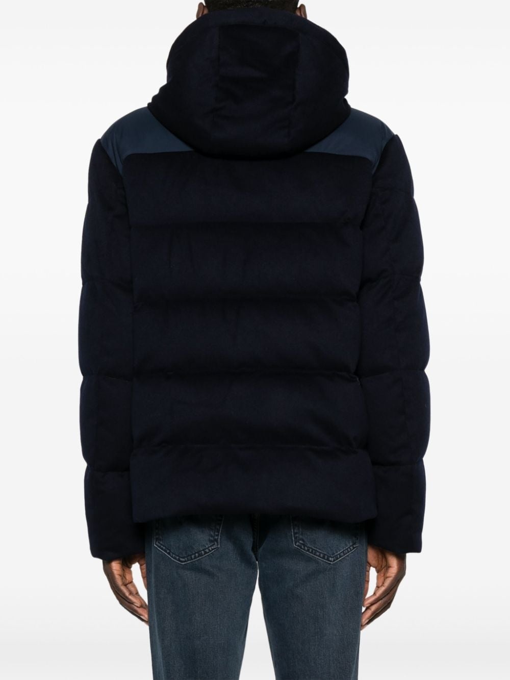 cashmere puffer jacket - 4