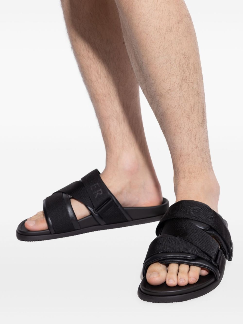 leather slides - 6