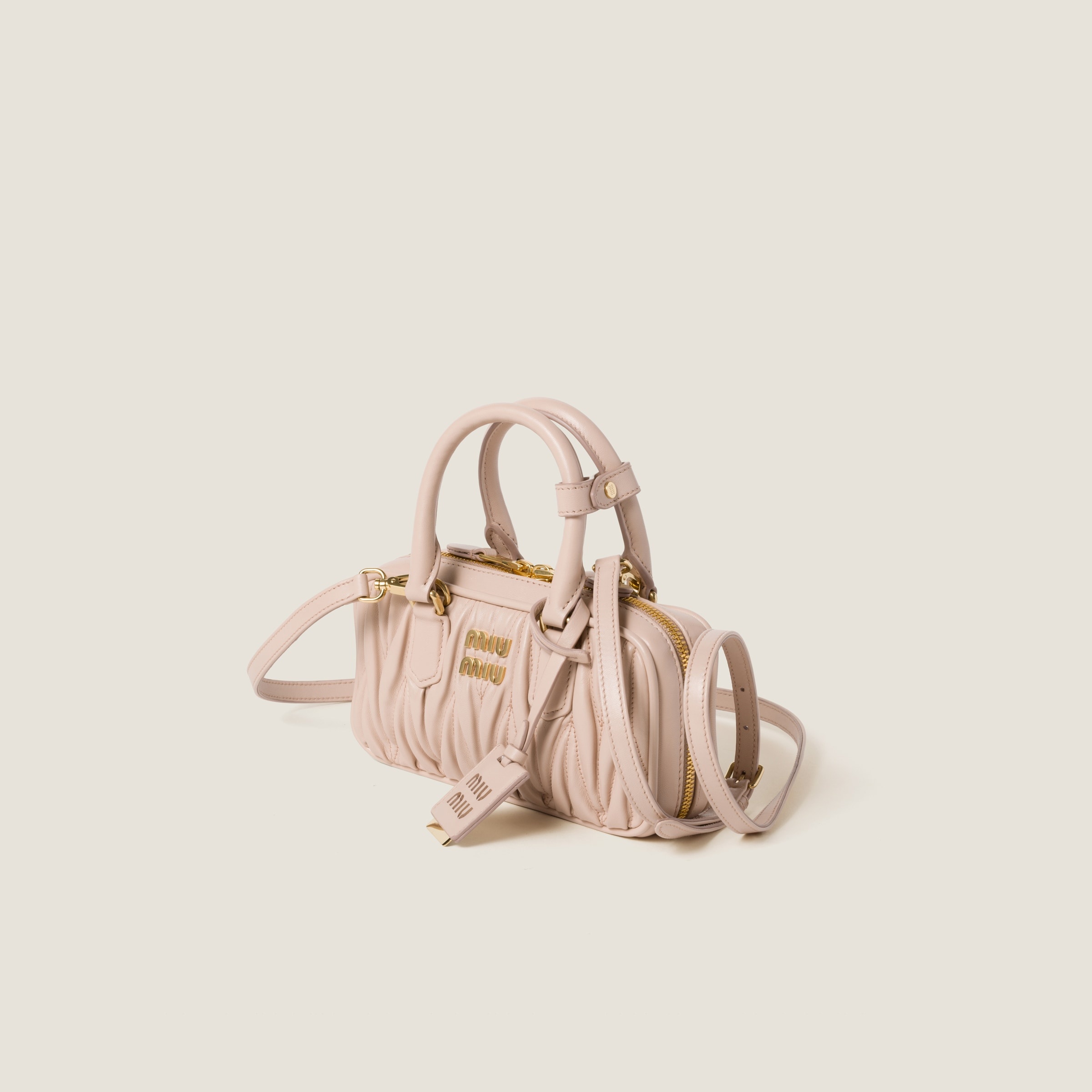 Arcadie matelassé nappa leather mini-bag - 2