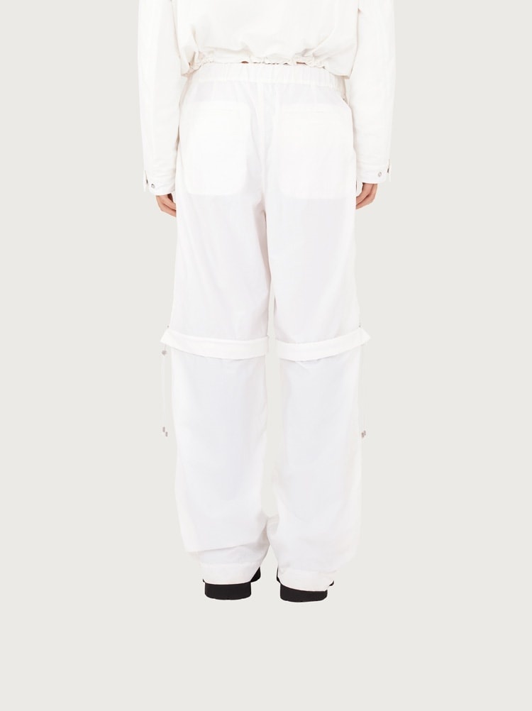 ELASTICATED WAIST CARGO PANTS - 3