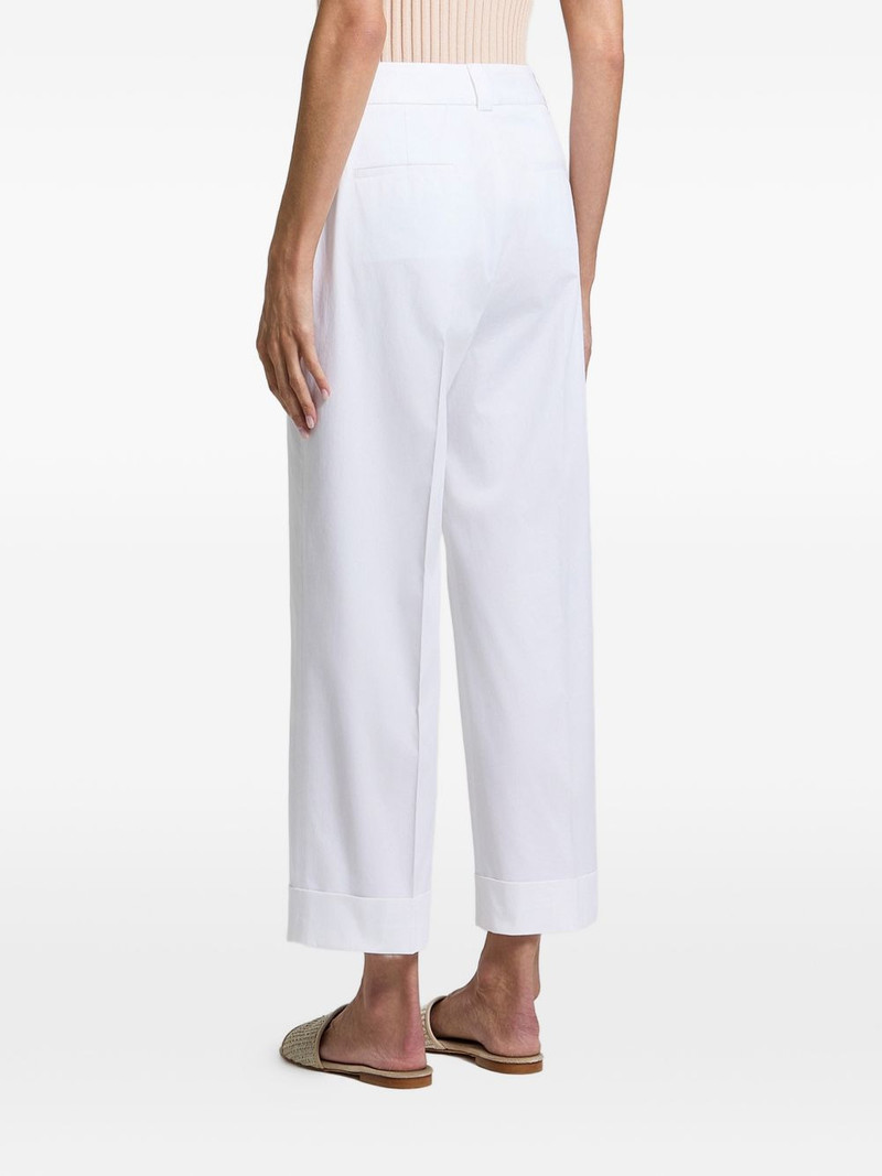pressed-crease turn-up trousers 3