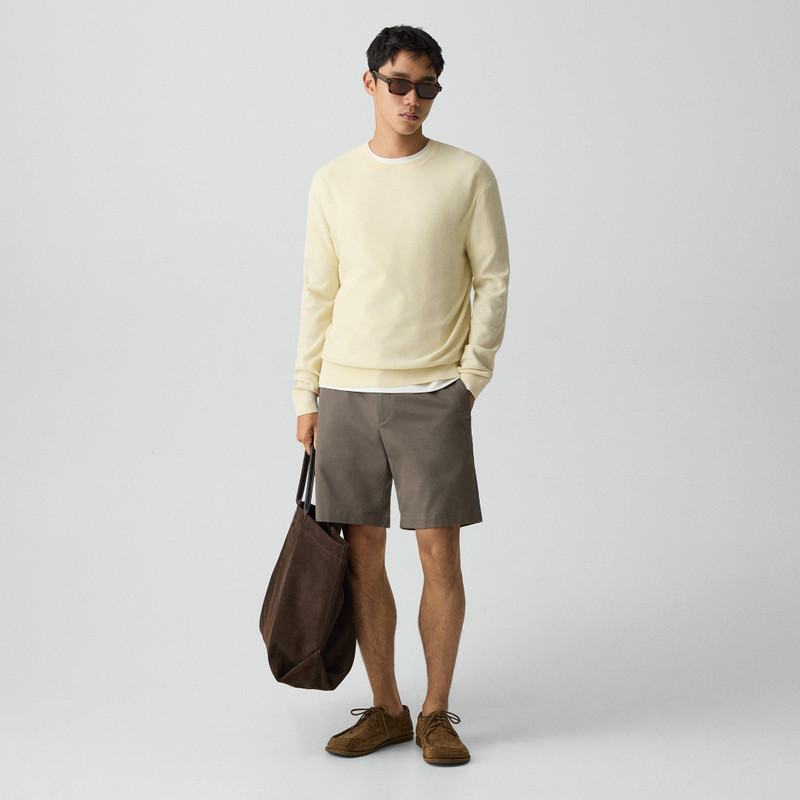 Theory Riland Crewneck Sweater in Light Bilen outlook