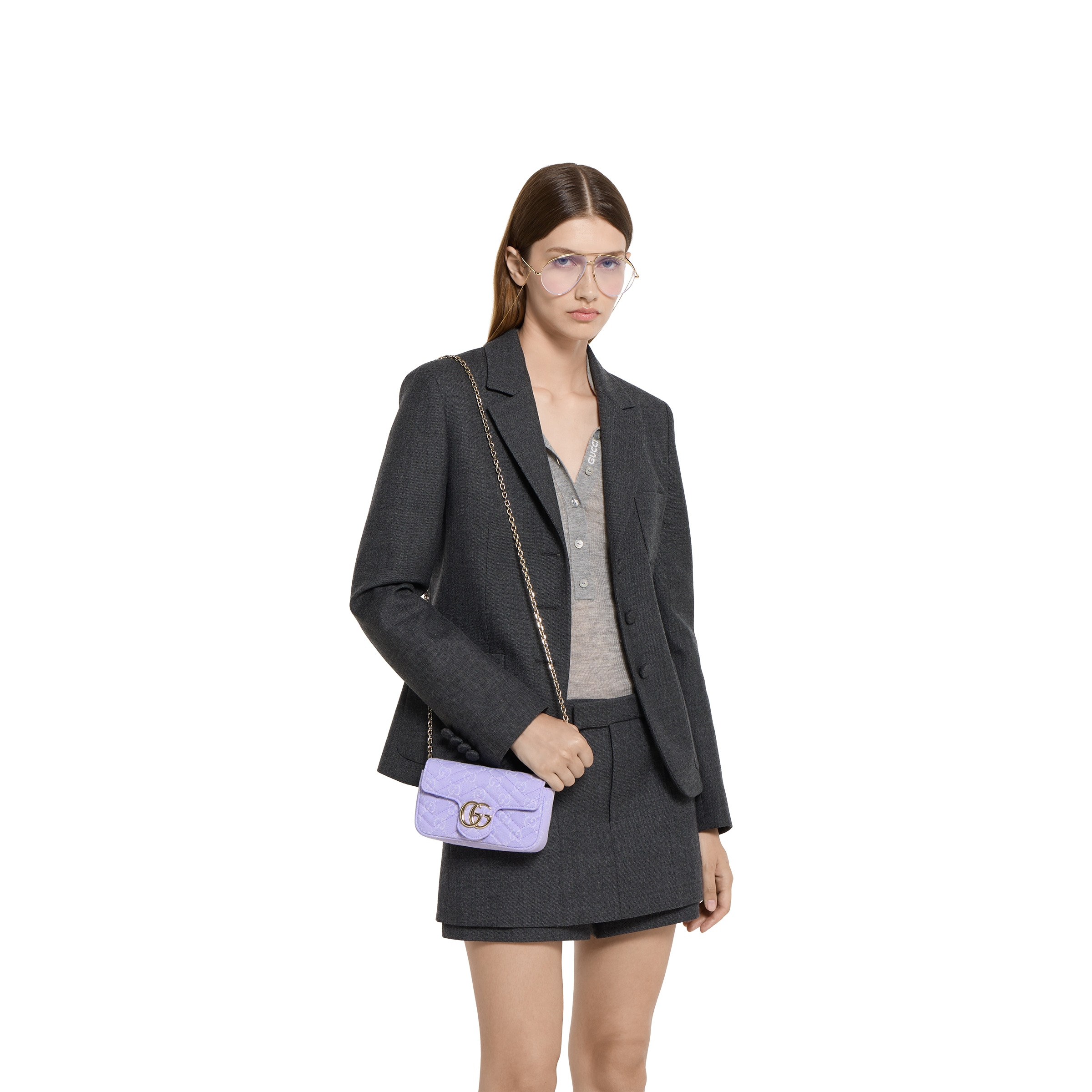 GG Marmont mini shoulder bag - 3