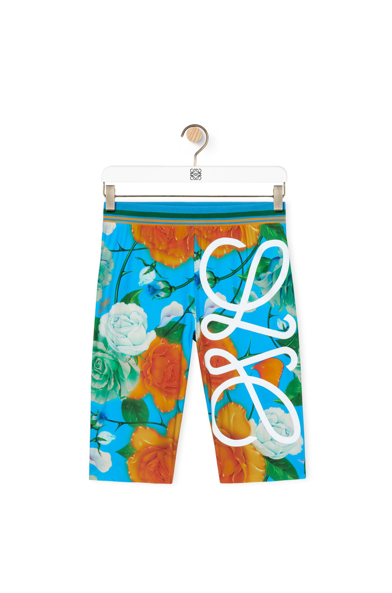 Roses cycling shorts in technical jersey 1