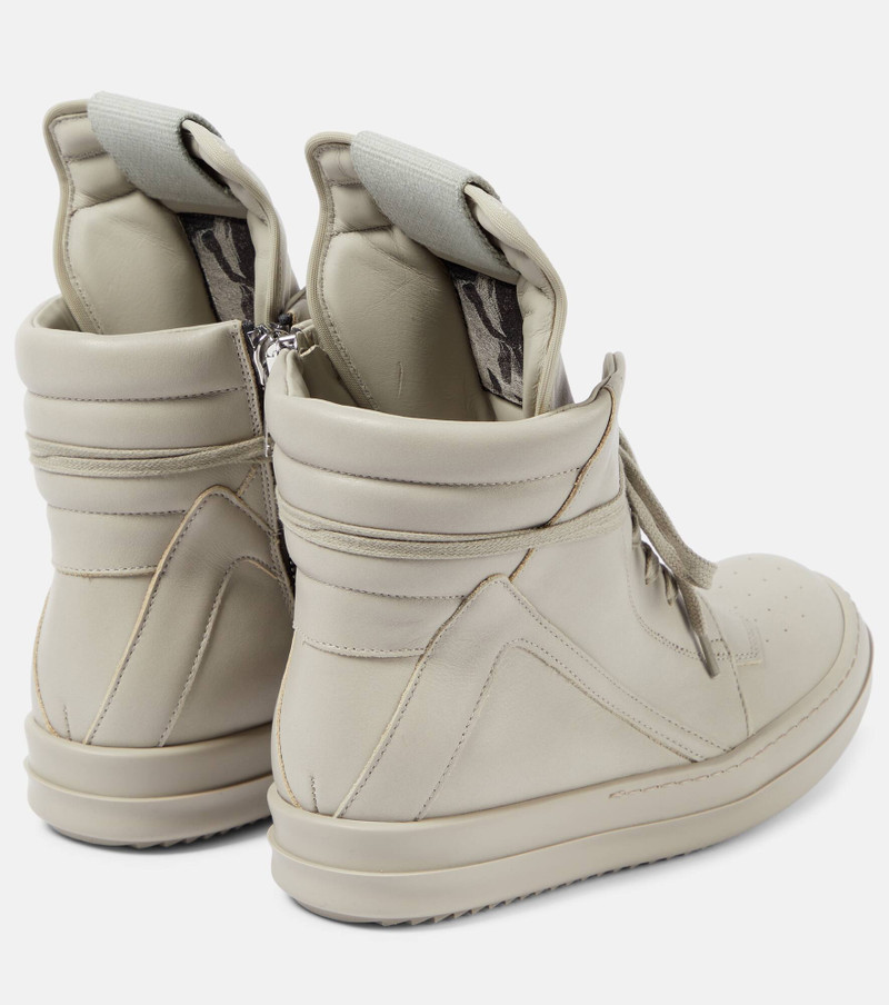 Geobasket leather high-top sneakers 3