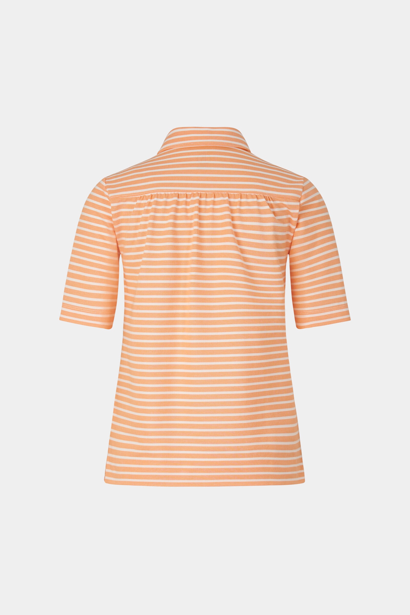 Peony Polo shirt in Orange/White - 6