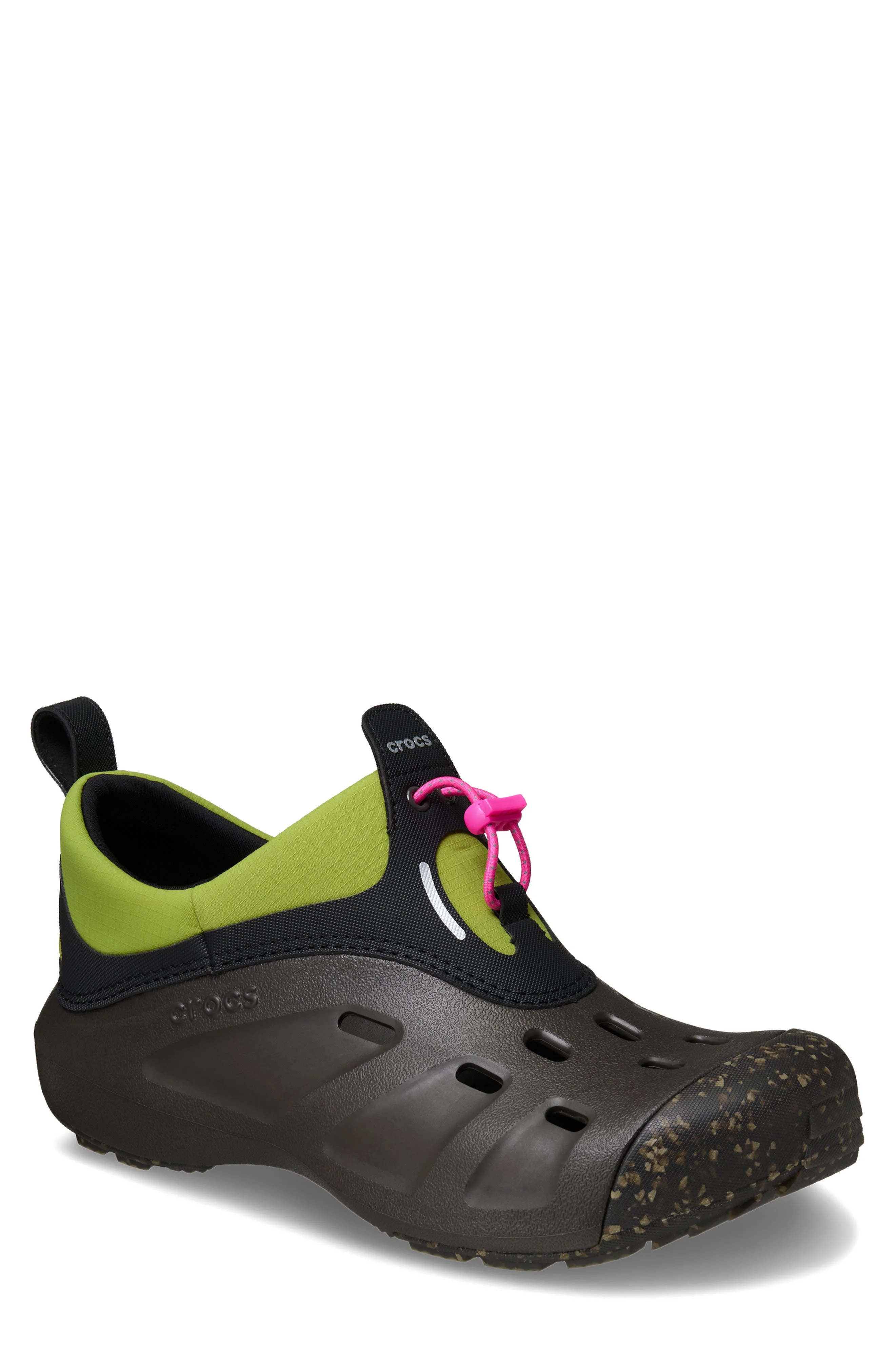 CROCS Gender Inclusive Quick Trail Low Shoe in Dark Cocoa at Nordstrom - 1