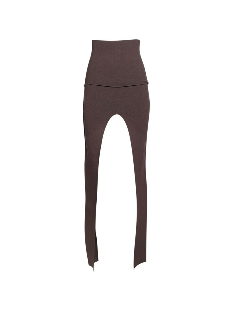 fitted slit skirt 1