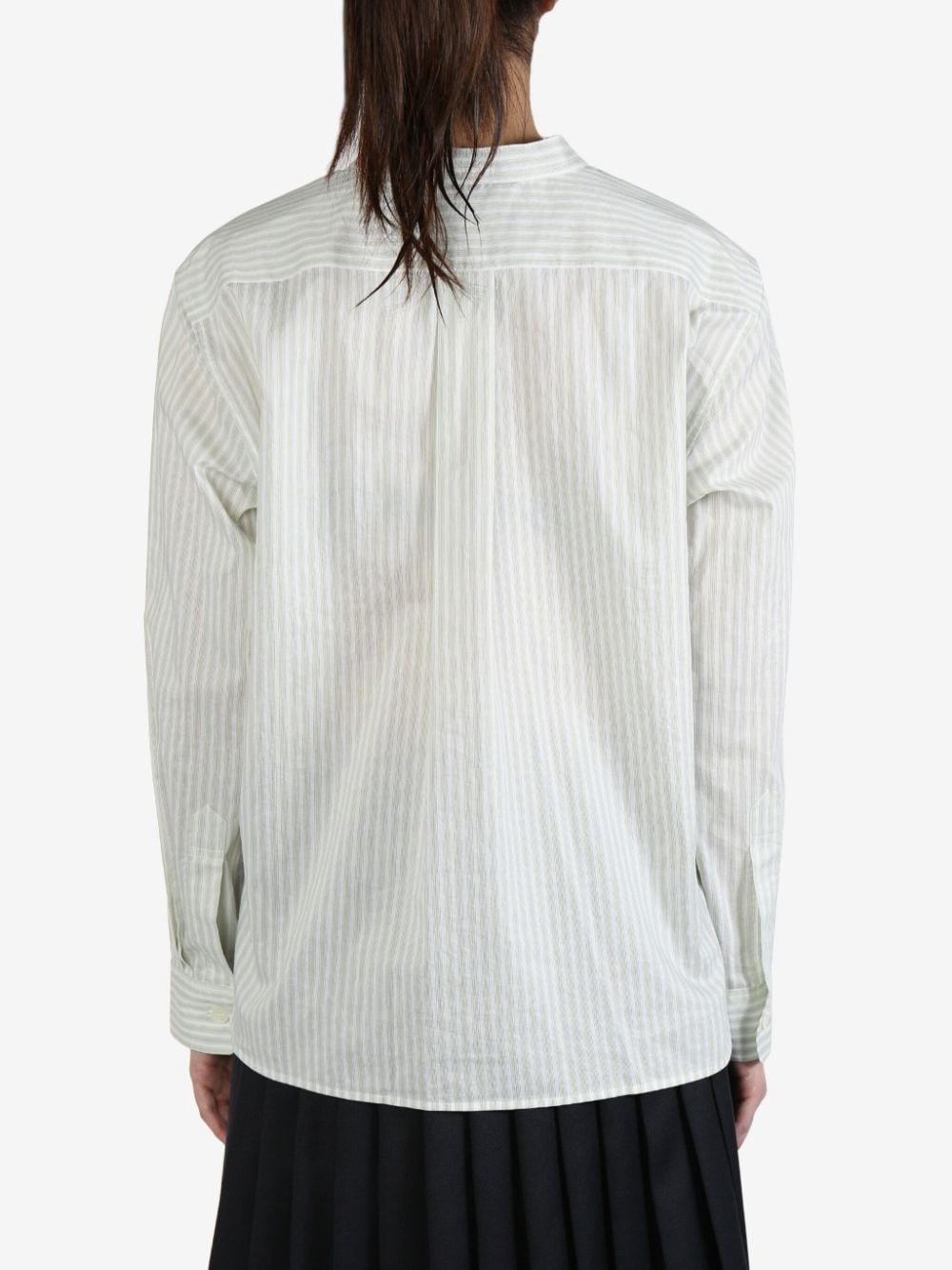 stripe long-sleeve shirt - 3