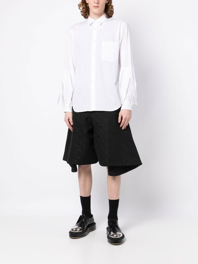 Comme des Garçons Homme Plus layered long-sleeved shirt outlook