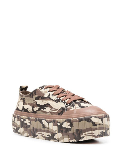 Diesel camouflage-pattern low-top sneakers outlook