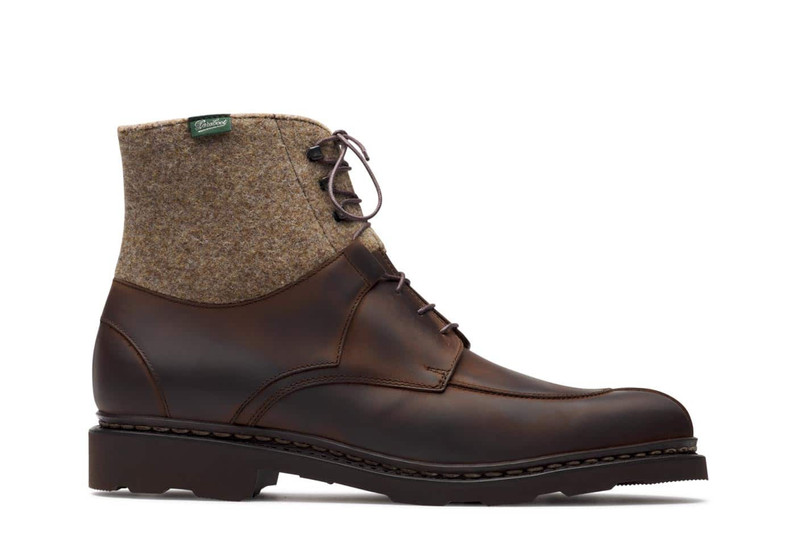 Beaumont Gringo Nubuck/Beige Wool - Rubber Sole 1