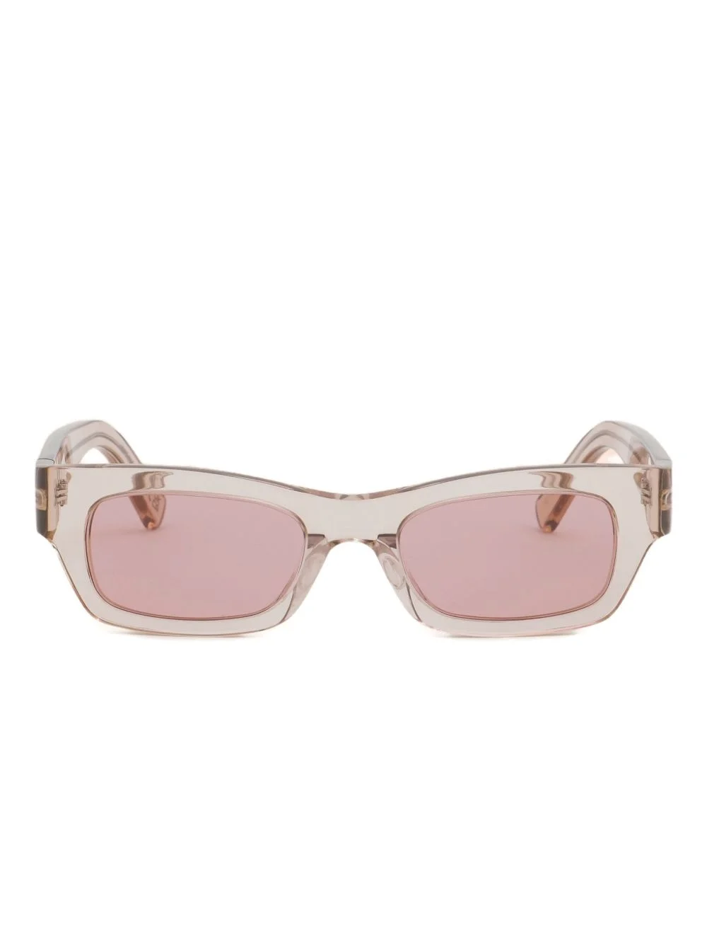 rectangular-frame sunglasses - 1