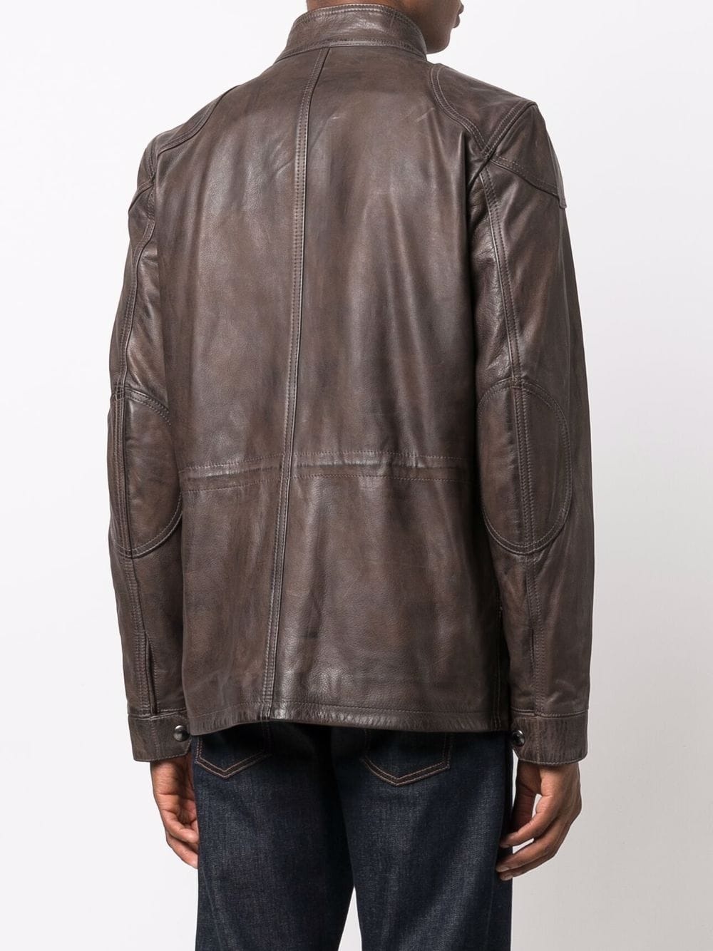 Trialmaster calf leather jacket - 4