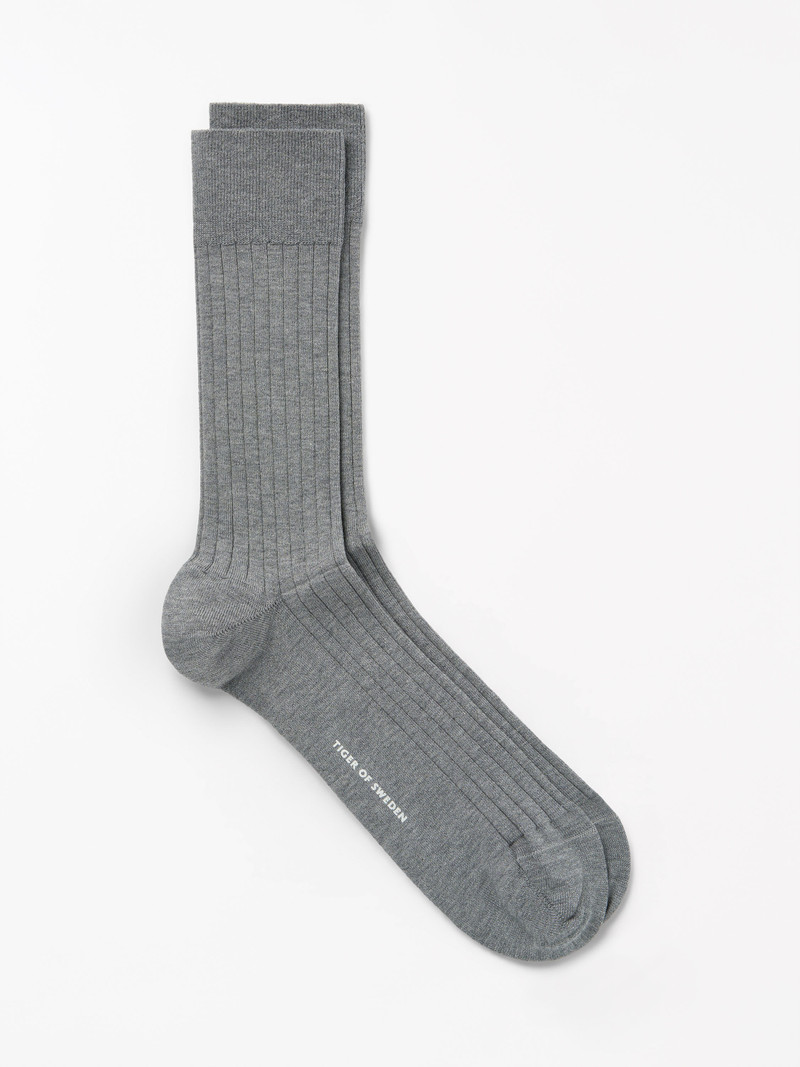 Amatore Ribbed Cotton Socks 1