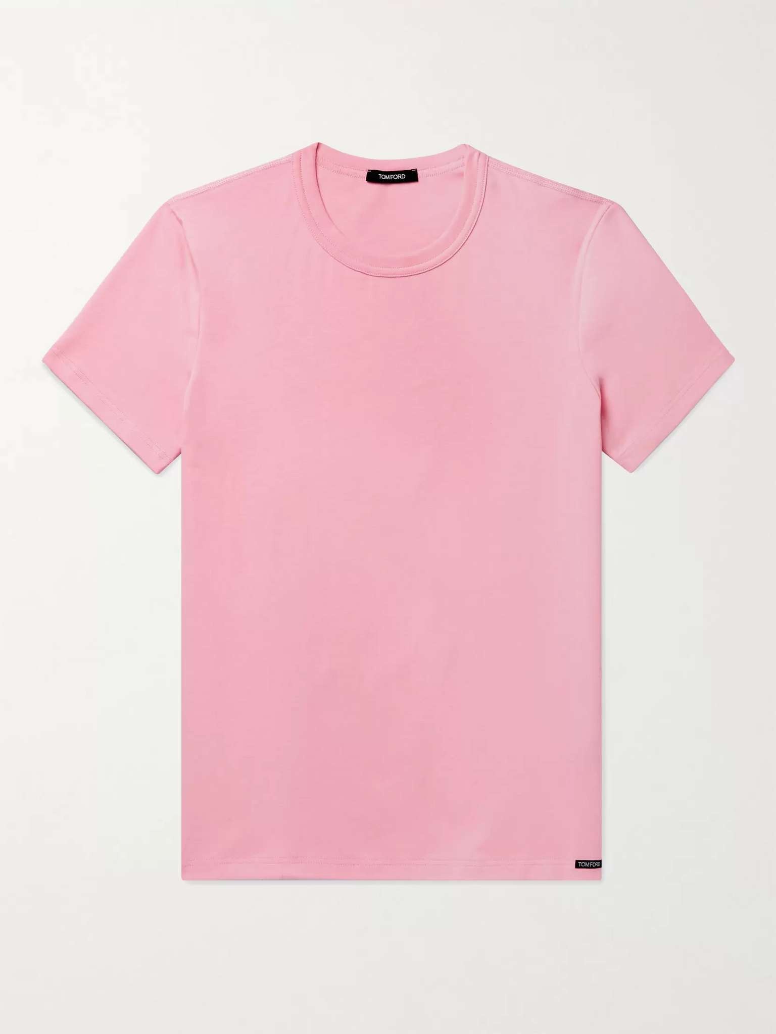 Slim-Fit Stretch-Cotton Jersey T-Shirt - 1