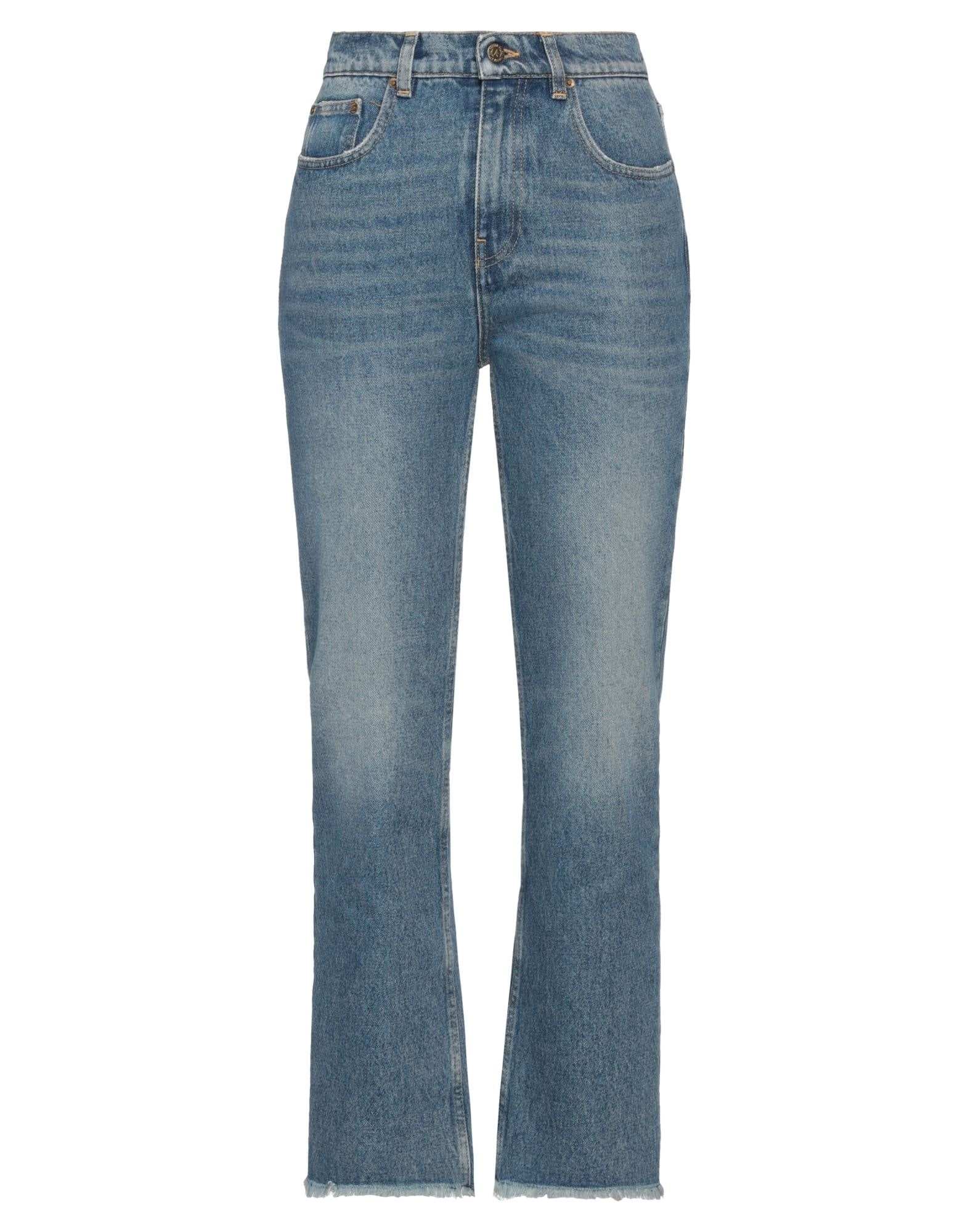 Blue Women's Denim Pants - 1