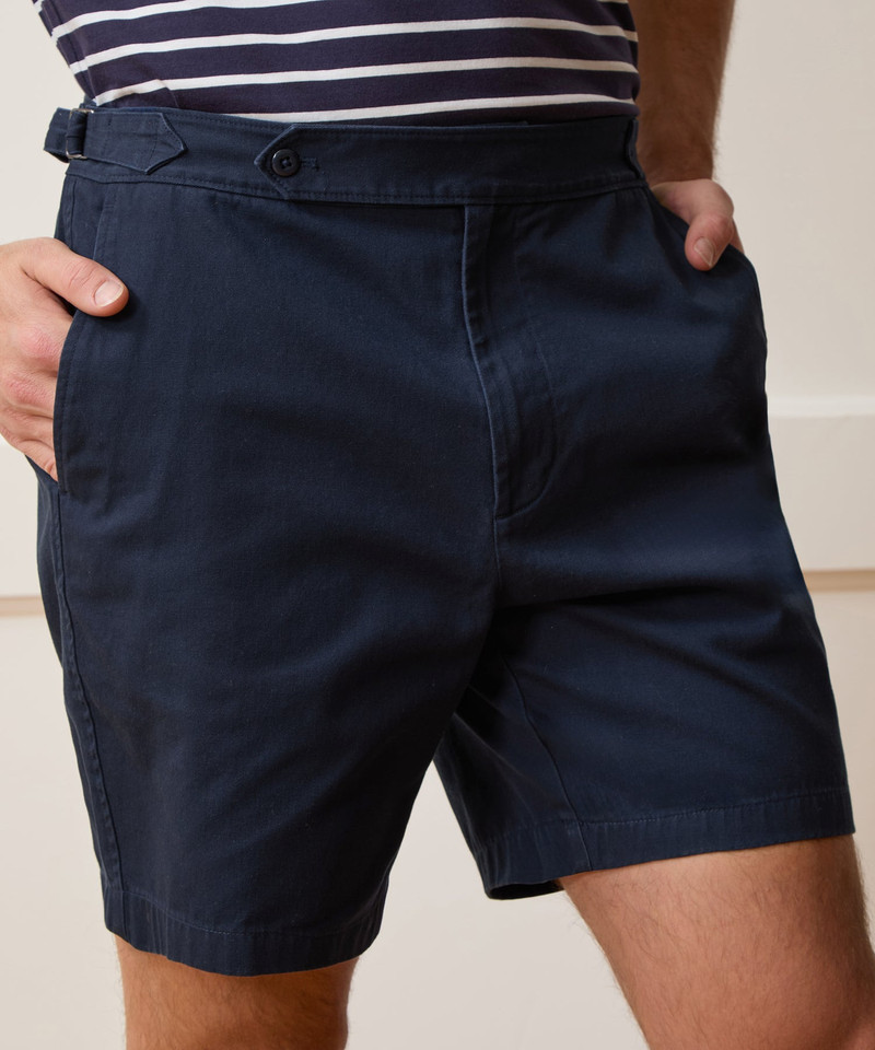 7" Cotton Side Tab Short 3