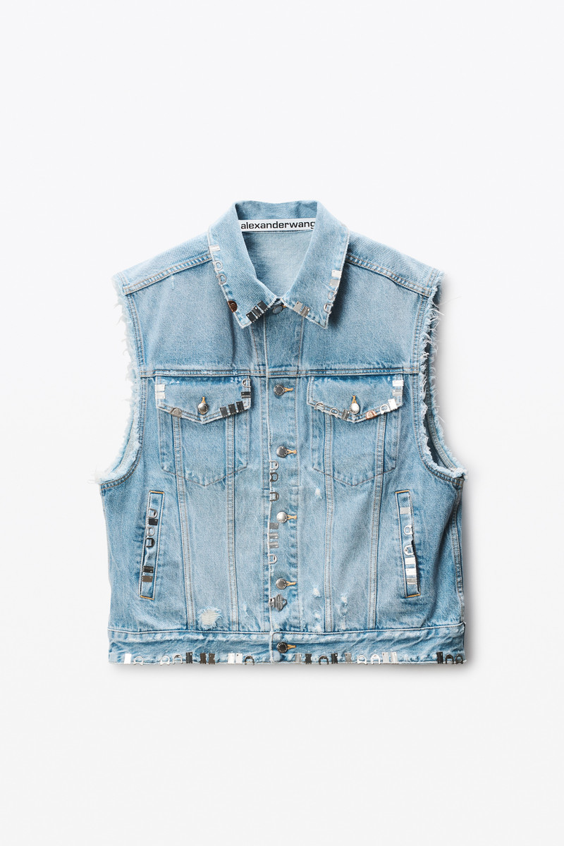 Regen Denim Oversized Vest 1