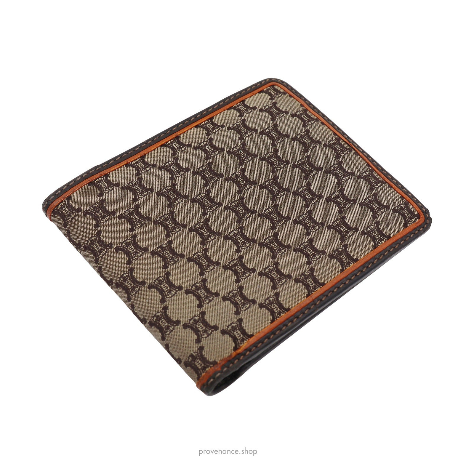 Celine Bifold Wallet - Triomphe Jacquard - 2