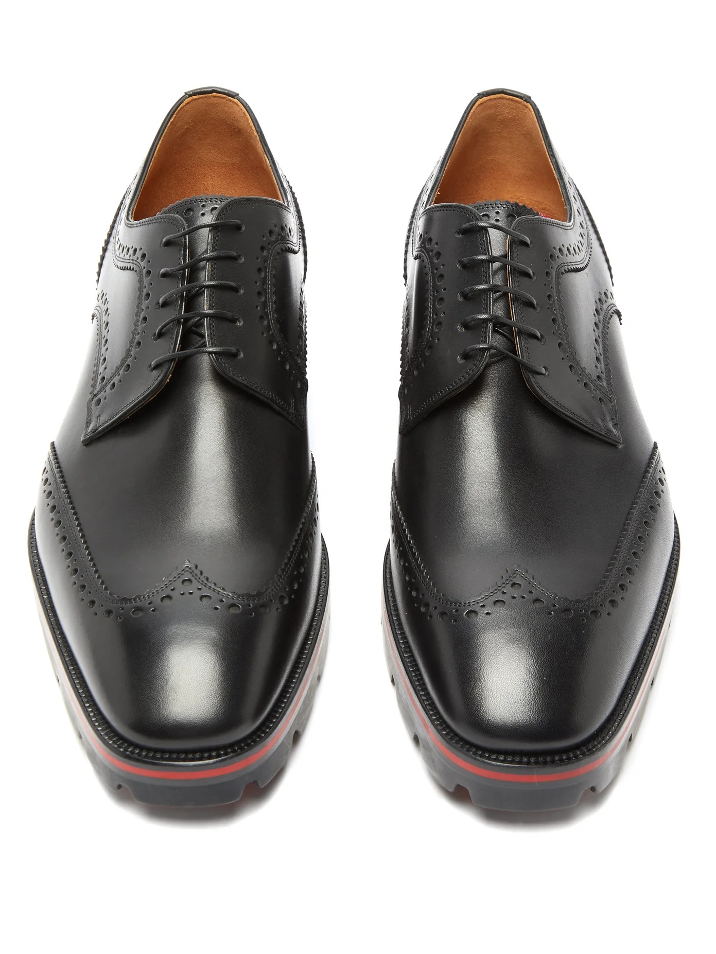 Laurlaf chunky-soled leather brogues - 5