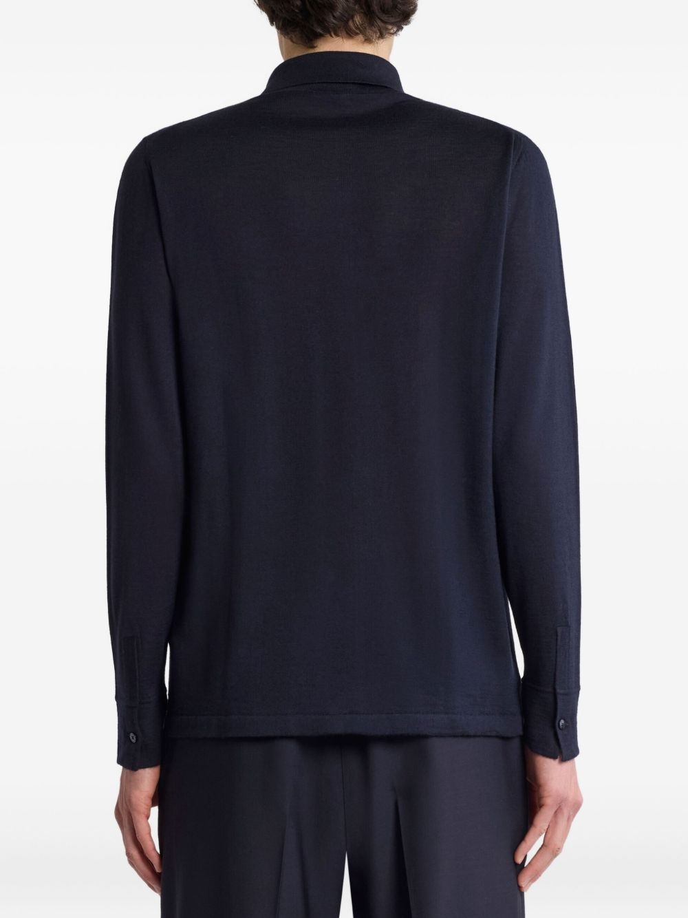 cashmere-silk embroidered cardigan - 3