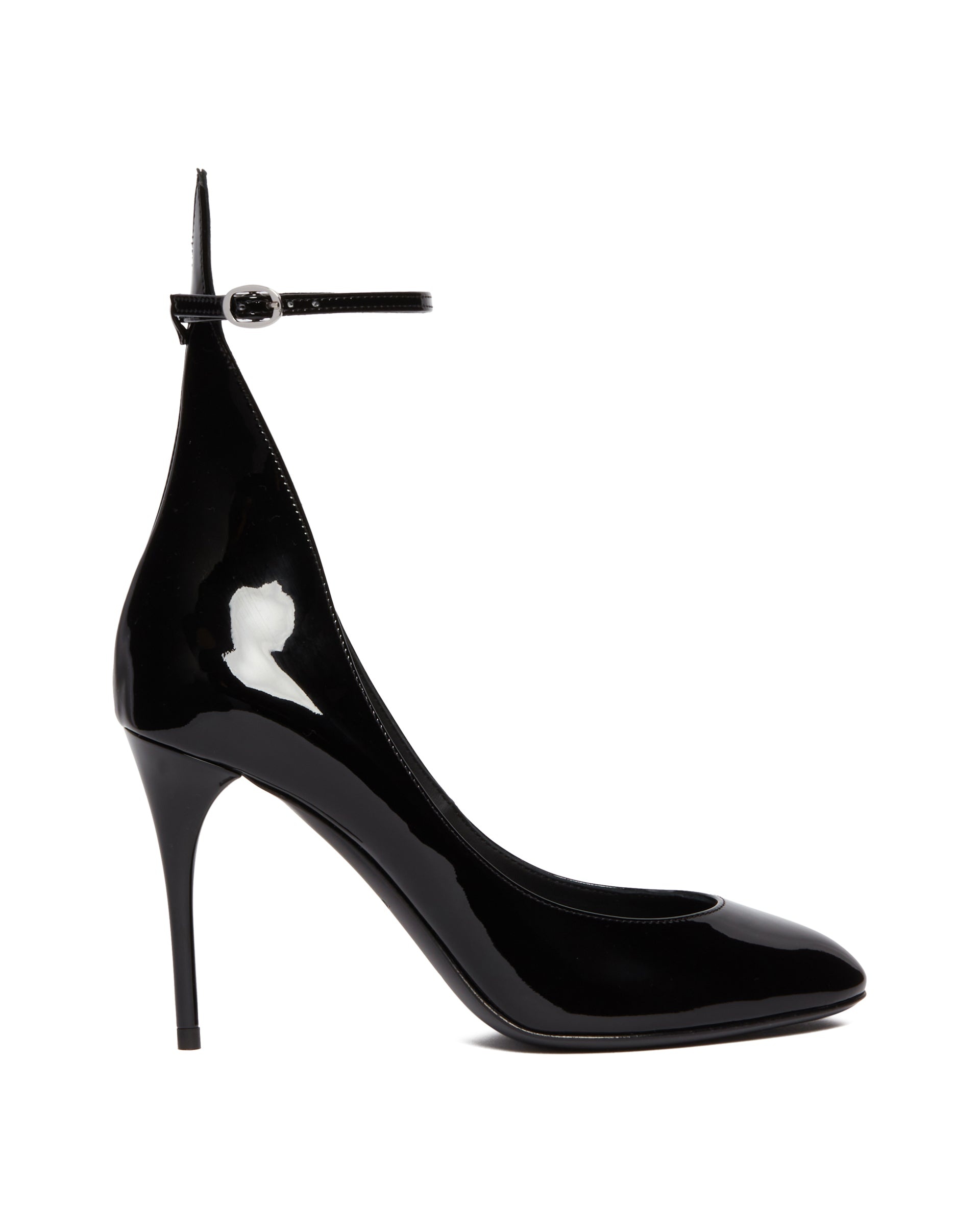 Black Patent Leather Pumps - 2