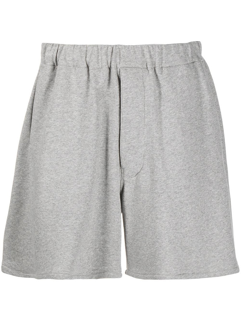 straight-leg track shorts 1