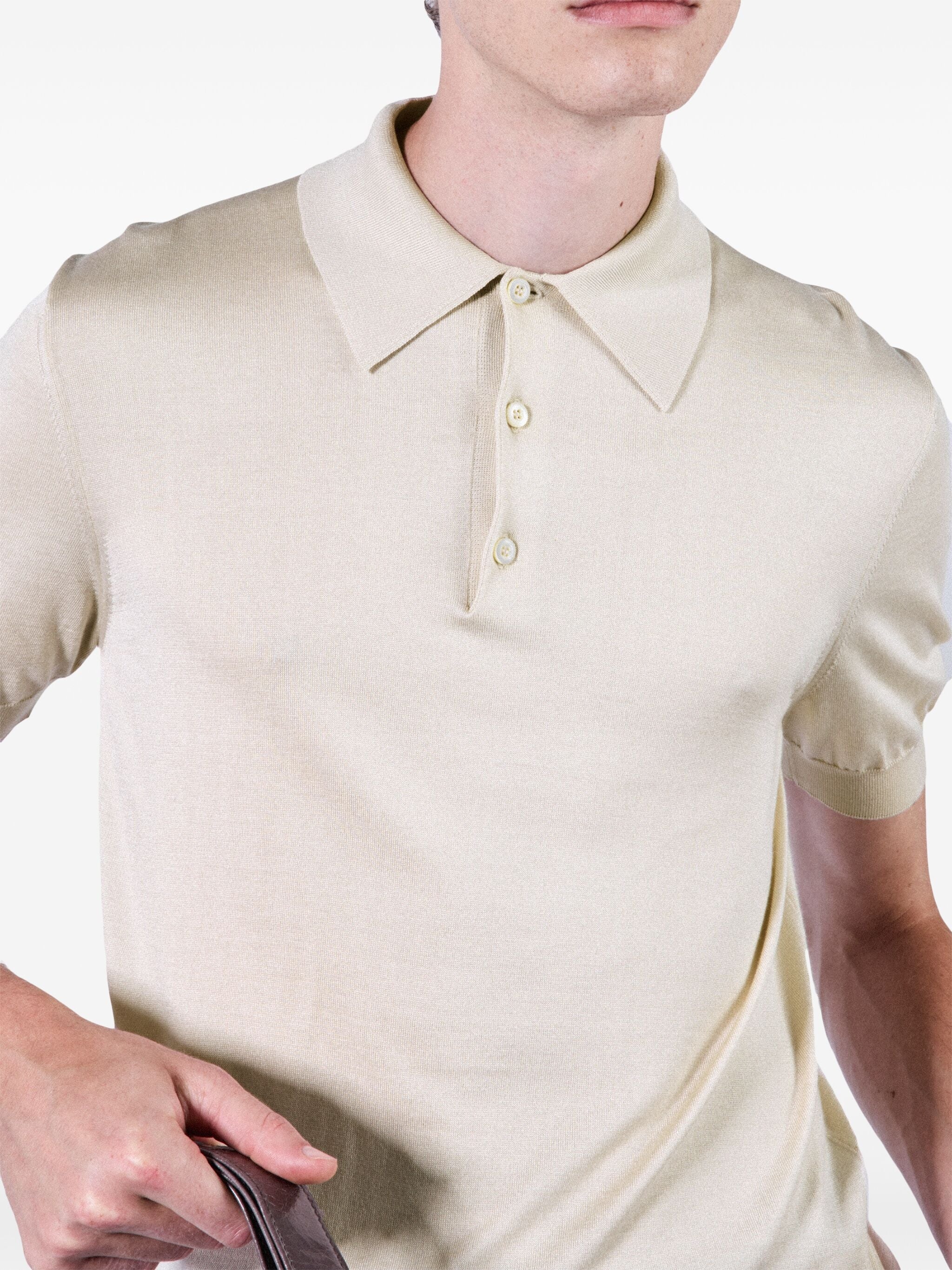 Silk Polo Shirt - 3